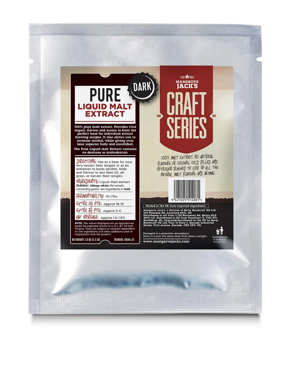 Mangrove Jack Pure Liquid Malt Extract Wheat 1,5 Kg humaloimaton - Image 3