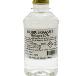 Coobra 80% Maitohappo 250ml